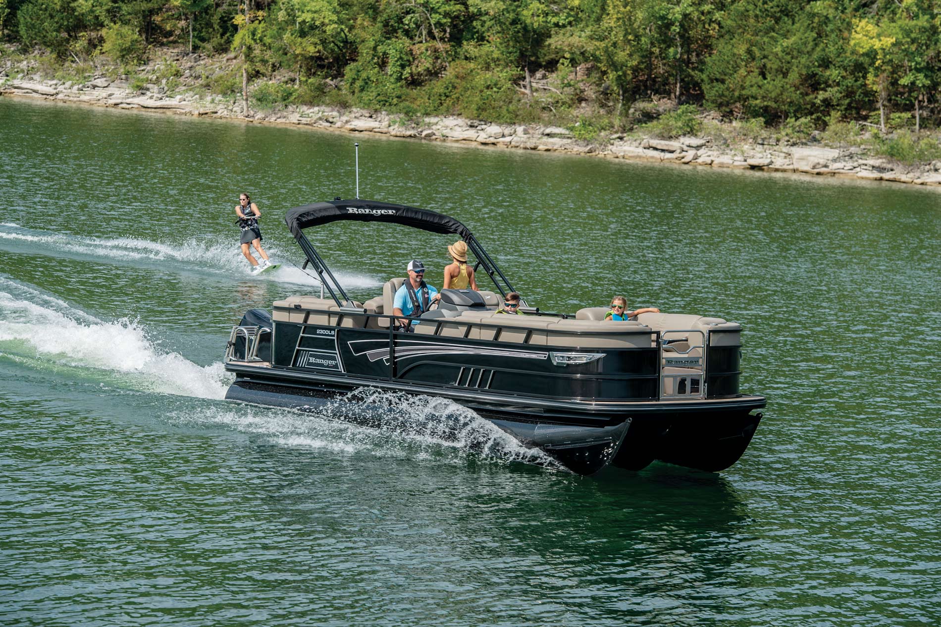 Ranger Pontoons Fish, Cruise, Fish & Cruise, & Luxury